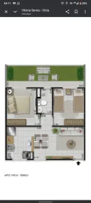 Apartamento com 2 Quartos à venda, 60m² no Planalto Ayrton Senna, Fortaleza