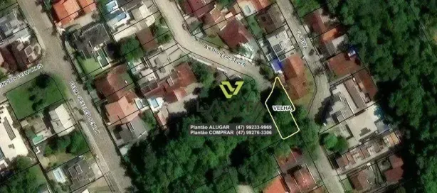 Lote/Terreno à venda, 543m² no Velha, Blumenau
