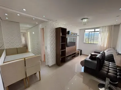 Apartamento com 2 Quartos à venda, 45m² no Loteamento Mogilar, Mogi das Cruzes