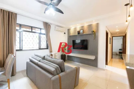 Apartamento com 3 Quartos à venda, 115m² no Embaré, Santos
