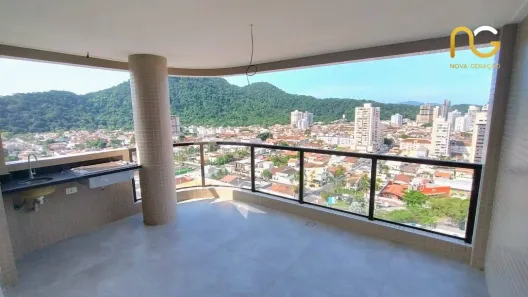 Apartamento com 3 Quartos à venda, 123m² no Canto do Forte, Praia Grande