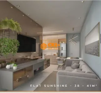 Flat com 1 Quarto à venda, 41m² no Tamandaré, Tamandaré