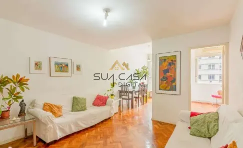 Apartamento com 3 Quartos à venda, 95m² no Laranjeiras, Rio de Janeiro
