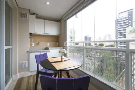Flat com 1 Quarto para alugar, 26m² no Campo Belo, São Paulo