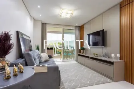 Apartamento com 3 Quartos para alugar, 138m² no Jurerê Internacional, Florianópolis