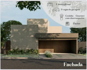 Casa com 4 Quartos à venda, 220m² no Jardins Atenas, Goiânia