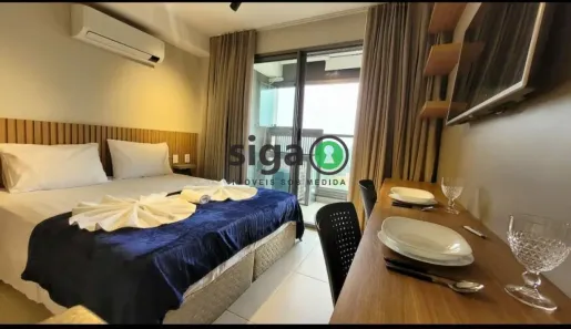Apartamento com 1 Quarto para alugar, 20m² no Santo Amaro, São Paulo