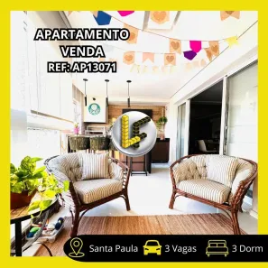 Apartamento com 3 Quartos à venda, 158m² no Barcelona, São Caetano do Sul