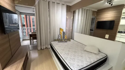 Apartamento com 1 Quarto para alugar, 20m² no Indianópolis, São Paulo