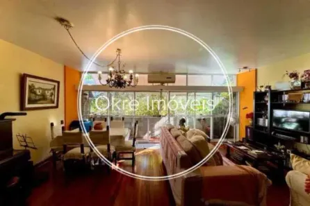 Apartamento com 3 Quartos à venda, 136m² no Laranjeiras, Rio de Janeiro