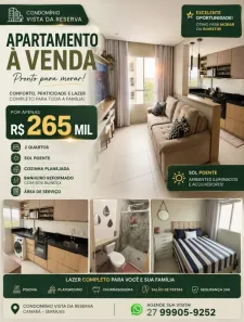 Apartamento com 2 Quartos à venda, 48m² no Camará, Serra