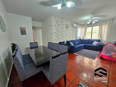 Apartamento com 3 Quartos para alugar, 90m² no Enseada, Guarujá