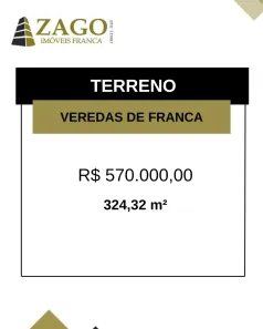 Lote/Terreno à venda, 324m² no Veredas de Franca, Franca