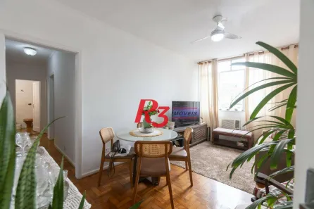 Apartamento com 2 Quartos à venda, 85m² no Gonzaga, Santos