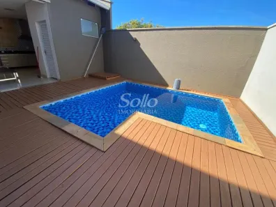 Casa de Condomínio com 3 Quartos para alugar, 220m² no Jardim Botânico, Uberlândia