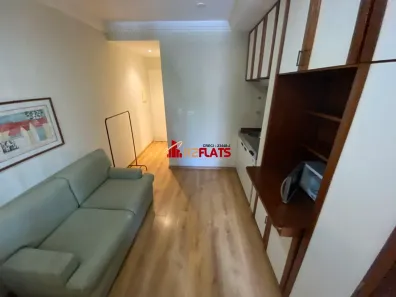 Flat com 1 Quarto para alugar, 33m² no Cerqueira César, São Paulo