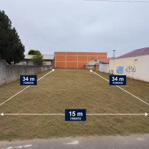 Lote/Terreno à venda, 510m² no Estância Pinhais, Pinhais