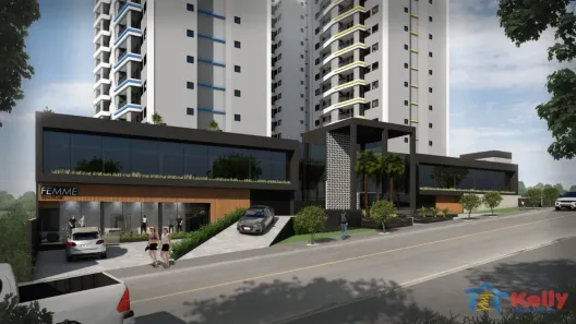 Apartamento com 2 Quartos à venda, 61m² no Jardim Esplanada, Presidente Prudente
