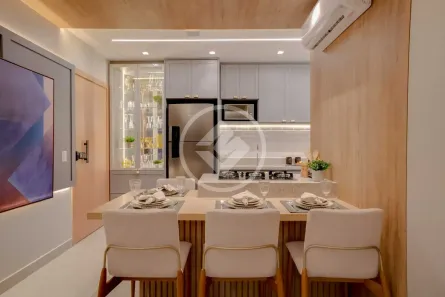 Apartamento com 2 Quartos à venda, 54m² no Vila Rosa, Goiânia
