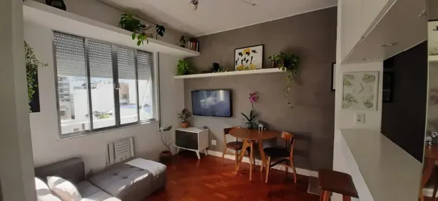 Apartamento com 1 Quarto para alugar, 36m² no Leblon, Rio de Janeiro