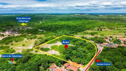 Lote/Terreno com 1 Quarto à venda, 16300m² no Praia de Tabatinga, Nísia Floresta