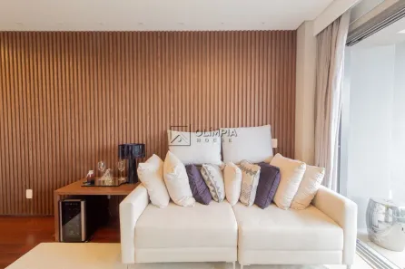 Apartamento com 1 Quarto para alugar, 42m² no Brooklin Paulista, São Paulo