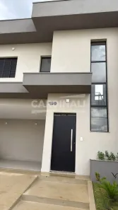 Casa de Condomínio com 3 Quartos à venda, 167m² no Loteamento Santa Maria do Leme, São Carlos