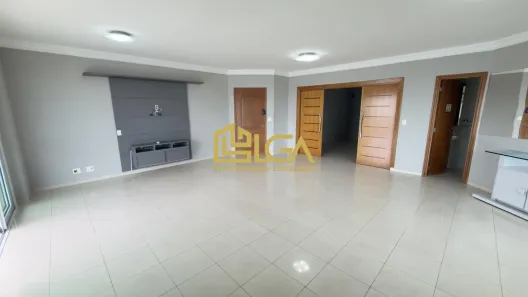 Apartamento com 3 Quartos para alugar, 199m² no Ponta da Praia, Santos