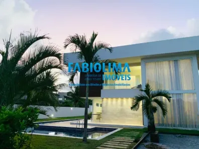 Casa de Condomínio com 4 Quartos à venda, 902m² no Busca Vida (Abrantes), Camaçari
