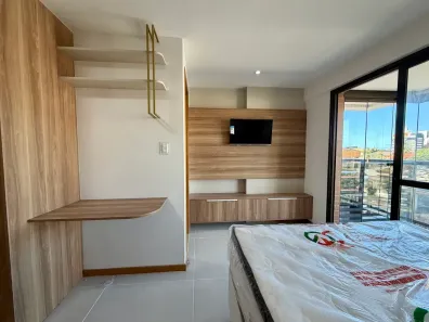 Apartamento com 1 Quarto para alugar, 25m² no Caminho das Árvores, Salvador