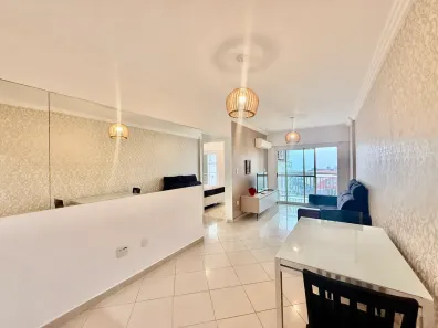 Apartamento com 2 Quartos para alugar, 73m² no Ponta da Praia, Santos