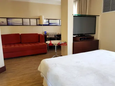 Flat com 1 Quarto para alugar, 30m² no Cerqueira César, São Paulo