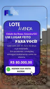 Lote/Terreno à venda, 255m² no Nova Goianira, Goianira