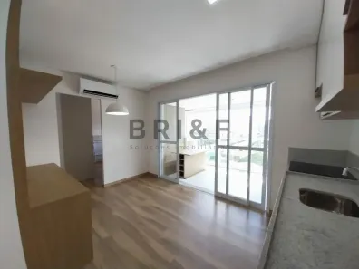 Apartamento com 1 Quarto para alugar, 42m² no Cidade Monções, São Paulo