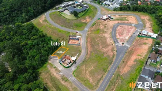 Lote/Terreno à venda, 457m² no Itoupava Norte, Blumenau