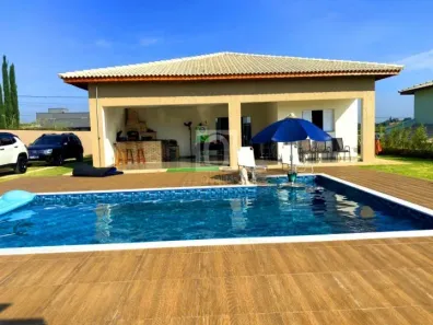 Casa de Condomínio com 3 Quartos à venda, 216m² no Village da Serra, Araçoiaba da Serra