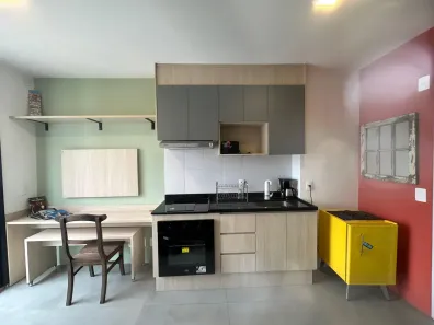 Apartamento com 1 Quarto para venda ou aluguel, 27m² no Campo Belo, São Paulo