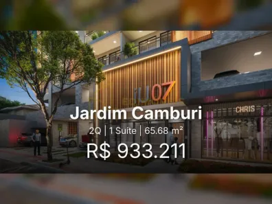 Apartamento com 2 Quartos à venda, 65m² no Jardim Camburi, Vitória