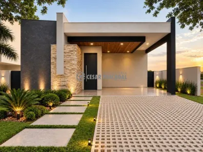 Casa de Condomínio com 4 Quartos à venda, 253m² no Residencial e Empresarial Alphaville, Ribeirão Preto