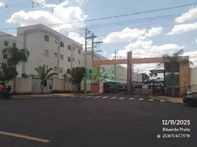 Apartamento com 2 Quartos à venda, 44m² no Jardim Ouro Branco, Ribeirão Preto