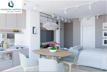 Kitnet com 1 Quarto à venda, 28m² no Itaim Bibi, São Paulo