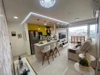 Apartamento com 1 Quarto à venda, 49m² no Vila Mathias, Santos