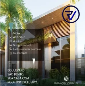 Casa de Condomínio com 4 Quartos à venda, 428m² no Engenheiro Luciano Cavalcante, Fortaleza