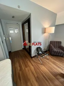 Flat com 1 Quarto para alugar, 29m² no Cidade Monções, São Paulo