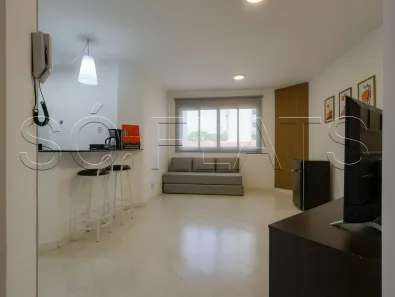 Apartamento com 1 Quarto para alugar, 40m² no Indianópolis, São Paulo
