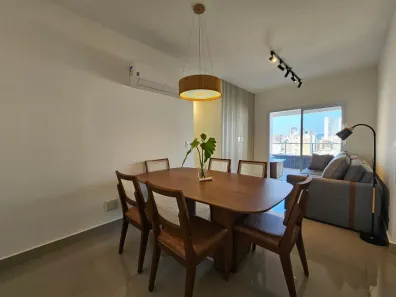 Apartamento com 2 Quartos para alugar, 78m² no Guilhermina, Praia Grande