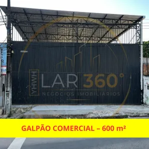 Galpão/Depósito/Armazém com 1 Quarto para alugar, 600m² no Cidade de Deus, Manaus