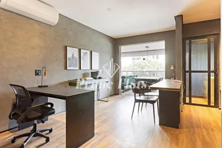 Flat com 1 Quarto à venda, 62m² no Vila Nova Conceição, São Paulo