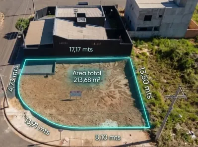 Lote/Terreno à venda, 213m² no Residencial Vila Lobos, São José do Rio Preto