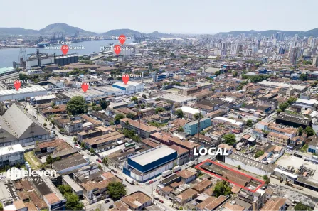 Galpão/Depósito/Armazém à venda, 1200m² no Macuco, Santos